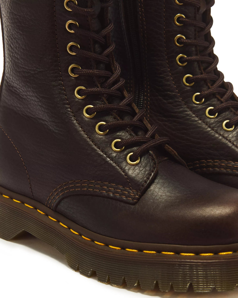Dr. Martens 1B99 Bex 14 Eye Boot - Dark Brown Ambassador