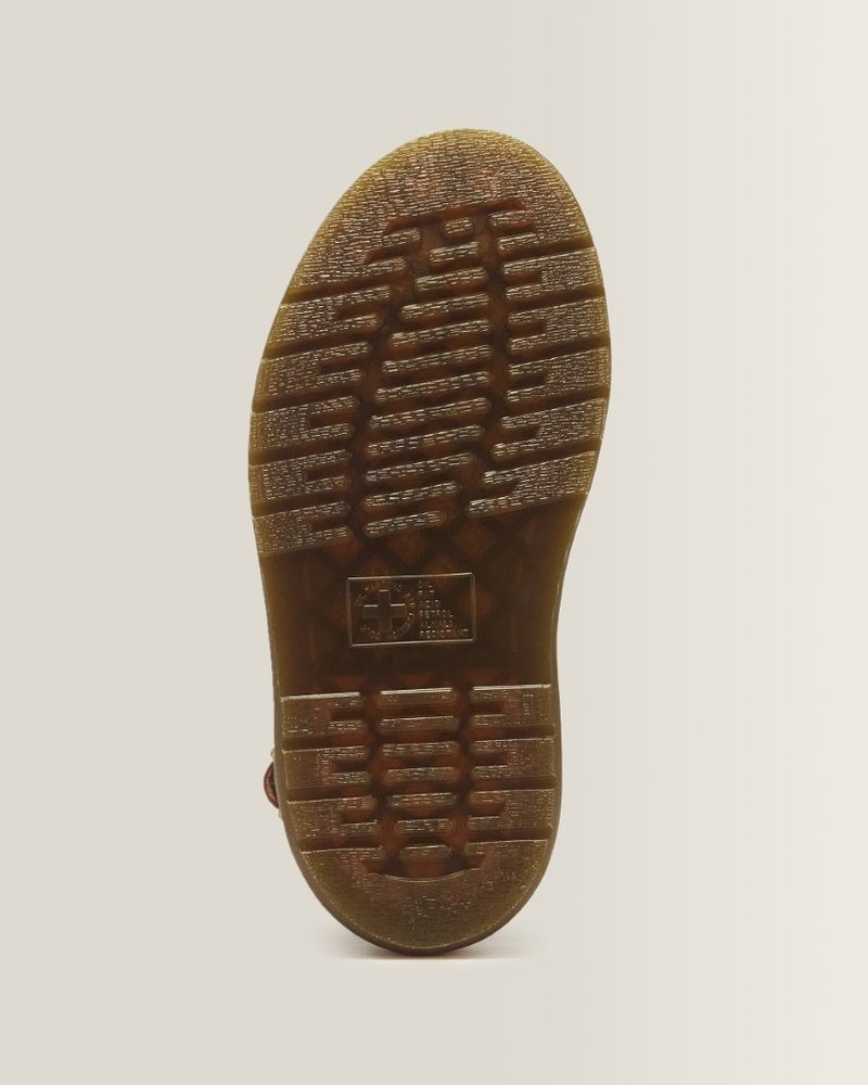 Dr. Martens Clarissa II Quad Sandal Desert Rodeo - Dark Brown Classic Pull Up