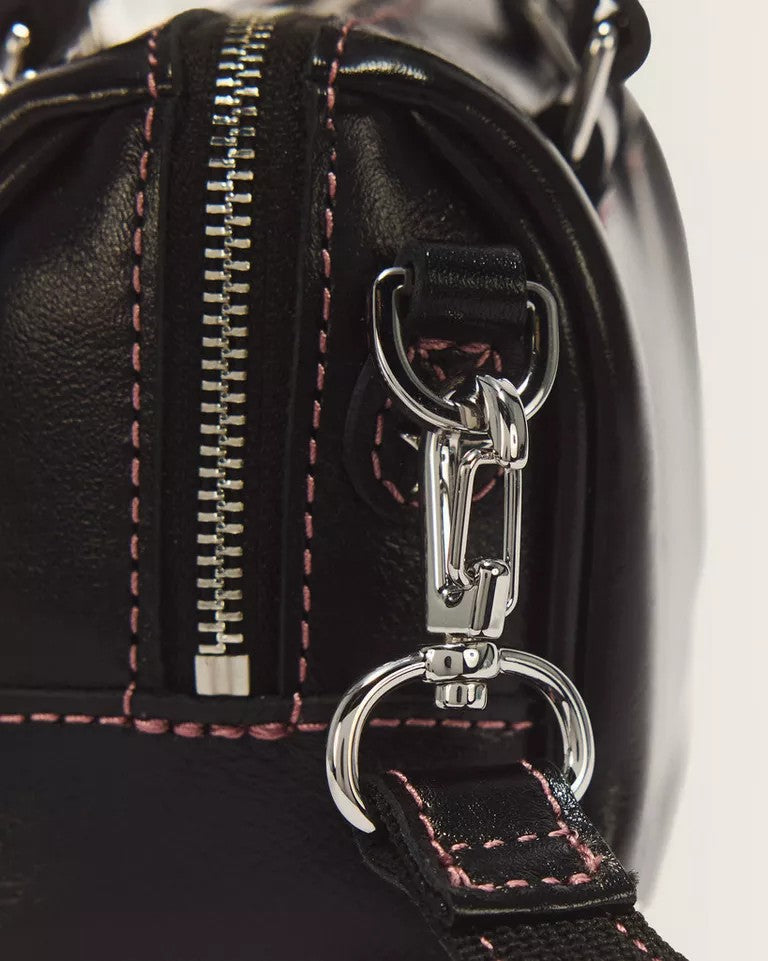 Dr. Martens Mini Top Handle Bag - Black Milled Gloss