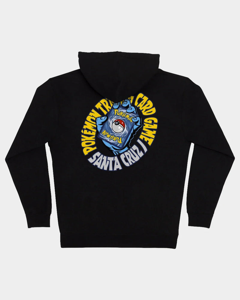 Santa Cruz X Pokemon TCG Hand Mens Zip Hoodie