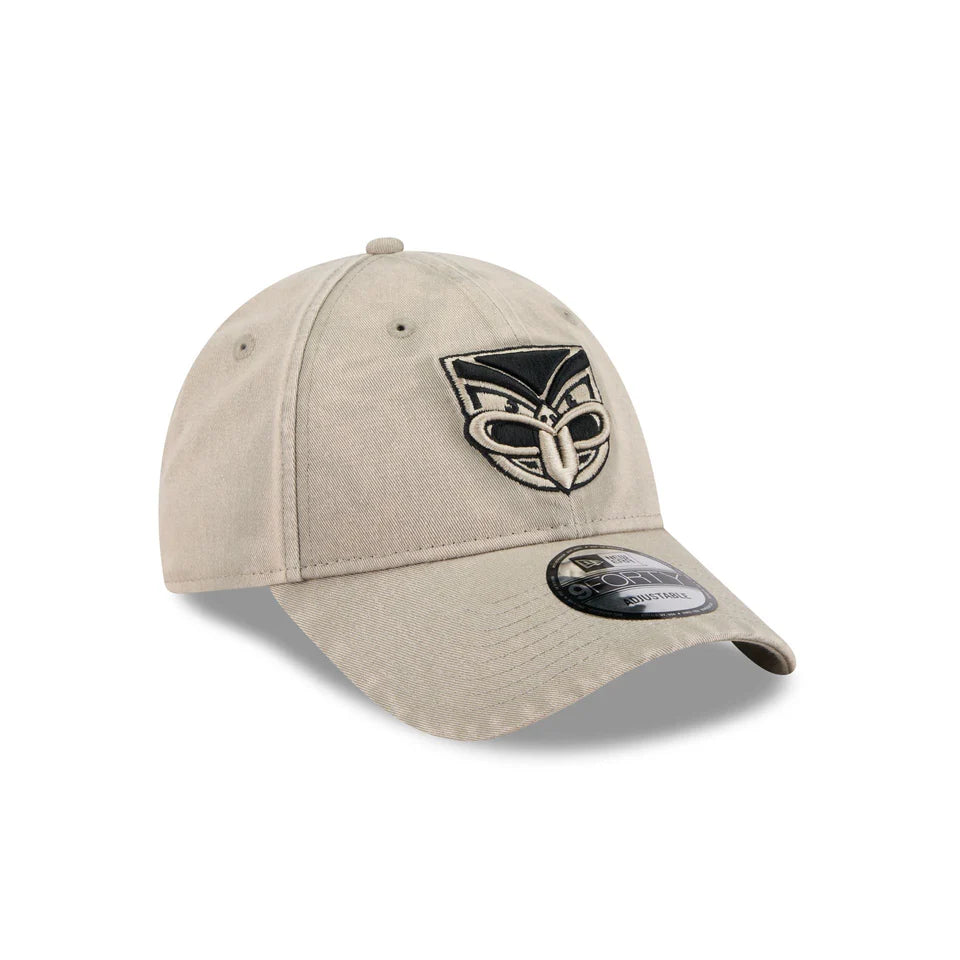 New Era New Zealand Warriors Vintage Pebble 9FORTY Snapback