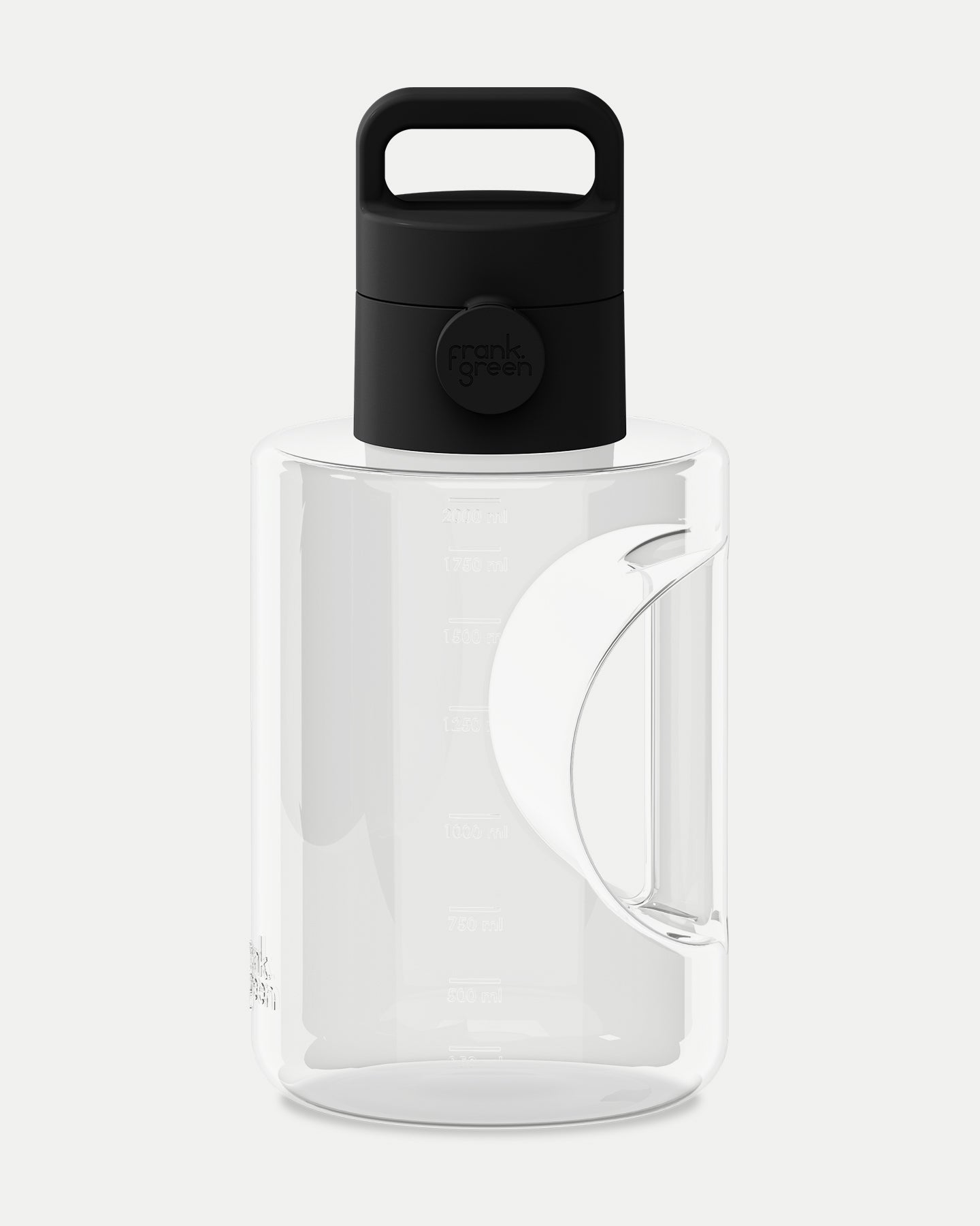 Frank Green Titan Reusable Bottle With Grip & Sid Midnight 2000ml (68oz)