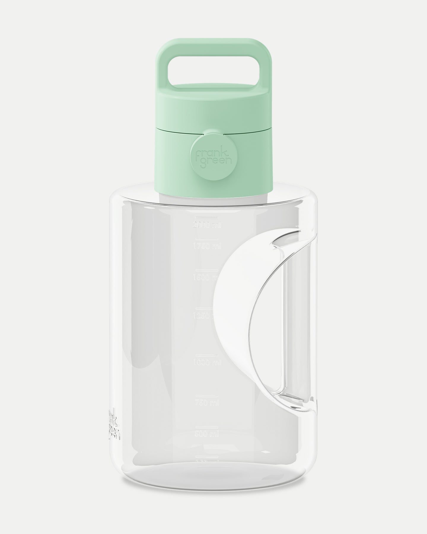 Frank Green Titan Reusable Bottle With Grip & Sid Mint Gelato 2000ml (68oz)