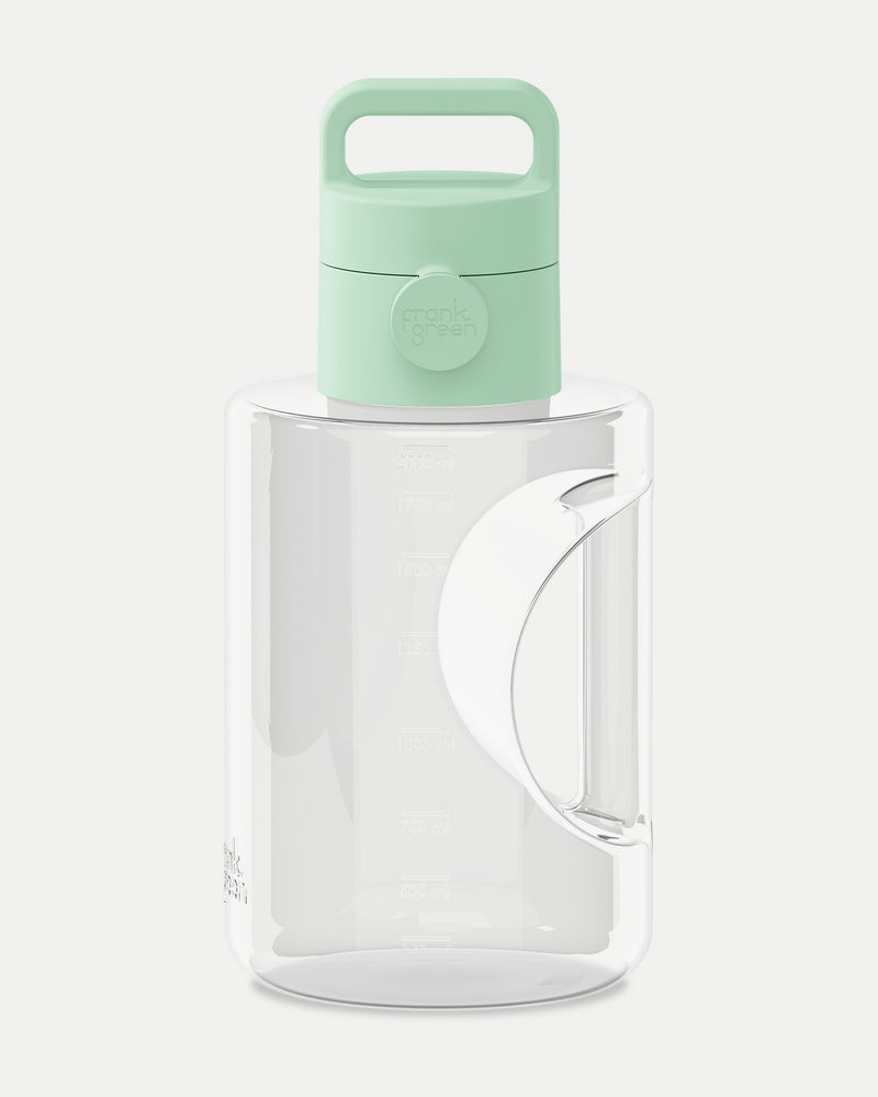 Frank Green Titan Reusable Bottle With Grip & Sid Mint Gelato 2000ml (68oz)