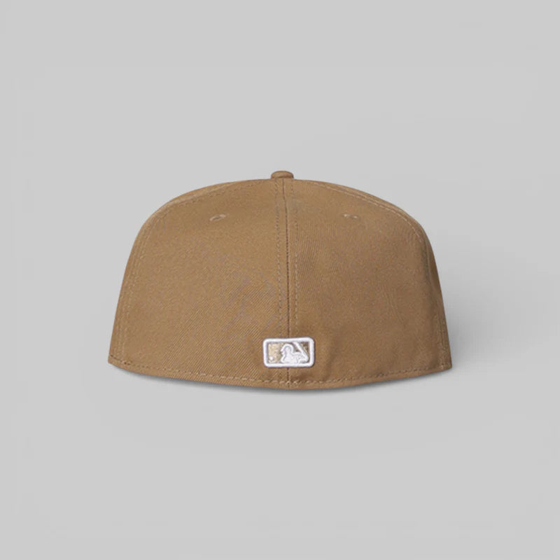 New Era San Diego Padres Khaki White 59FIFTY Fitted