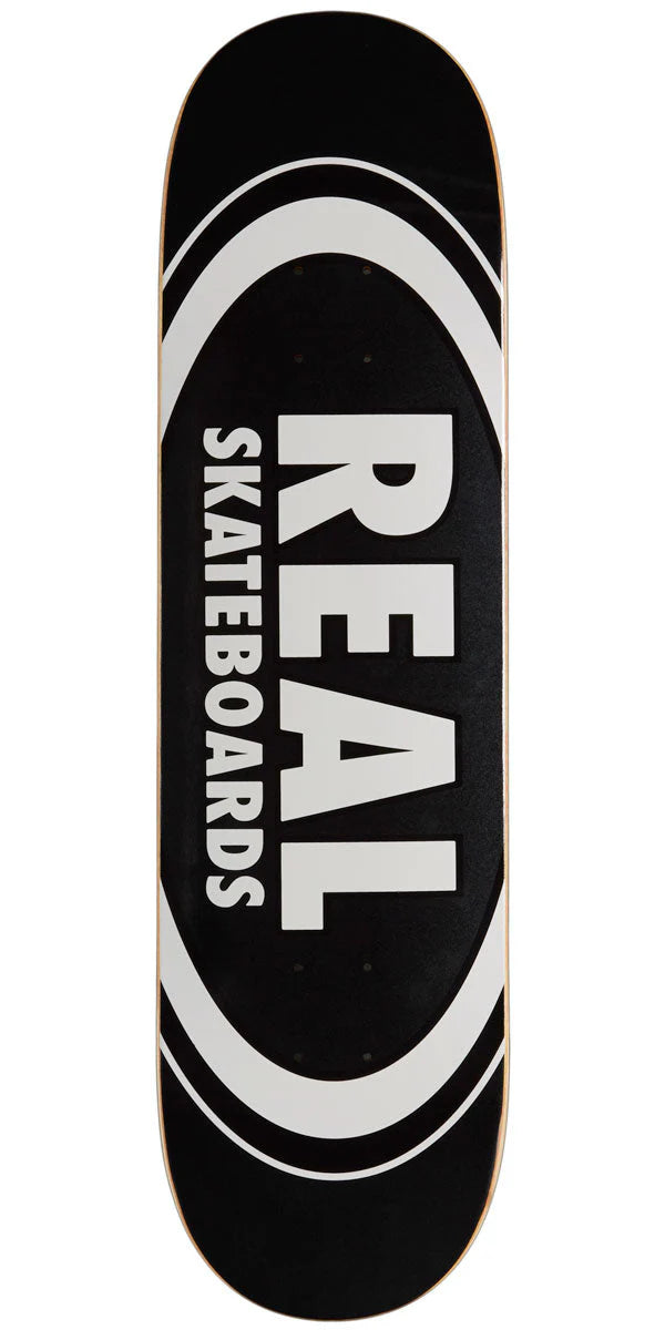 REAL TEAM CLASSIC OVAL 8.25" BLACK DECK