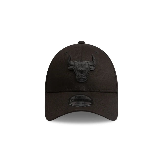 New Era Chicago Bulls Black on Black 9FORTY