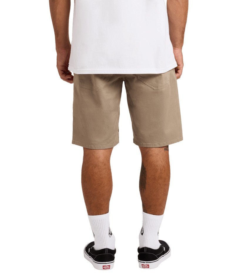 Volcom Solver Lite 5 Pocket 19" Shorts - Brindle