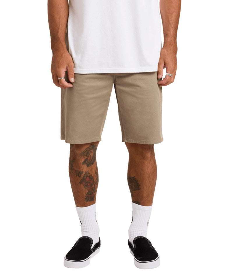 Volcom Solver Lite 5 Pocket 19" Shorts - Brindle