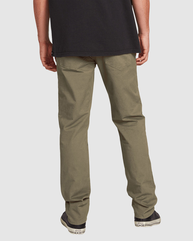Volcom Solver Lite 5 Pocket Pant - Army Green