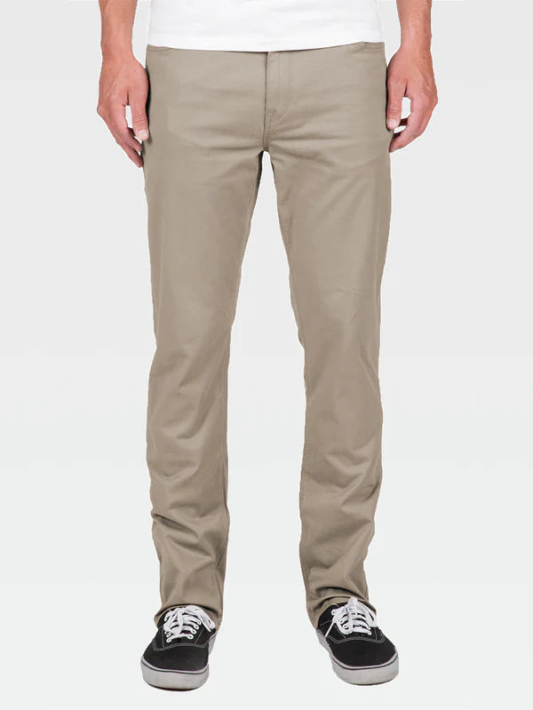 Volcom Solver Lite 5 Pocket Pants - Brindle