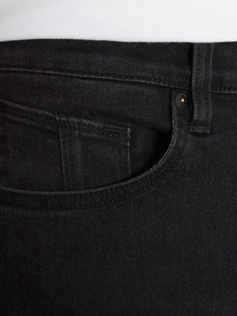 Volcom Vorta Slim Fit Jeans Blackout