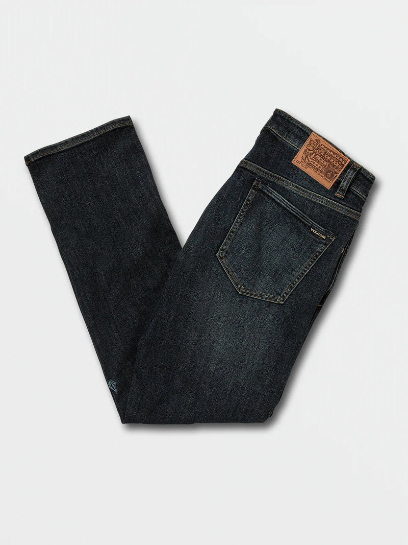 Volcom Vorta Slim Fit Jeans Vintage Blue