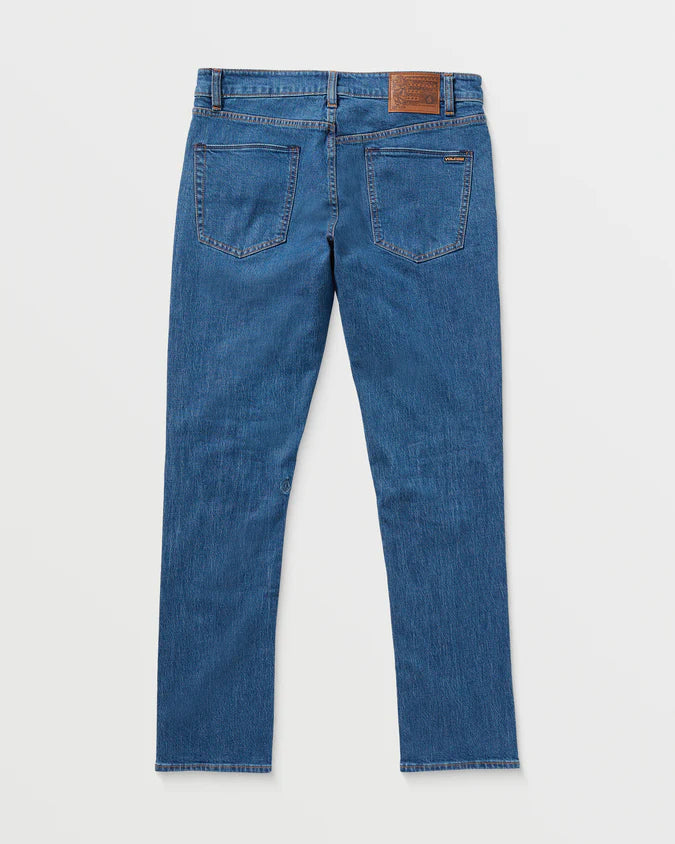 Volcom Vorta Slim Fit Jeans Bold Blue