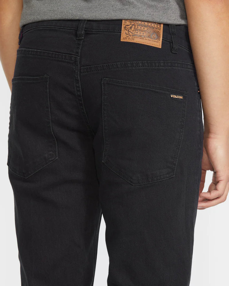 Volcom Solver Denim - Black Out