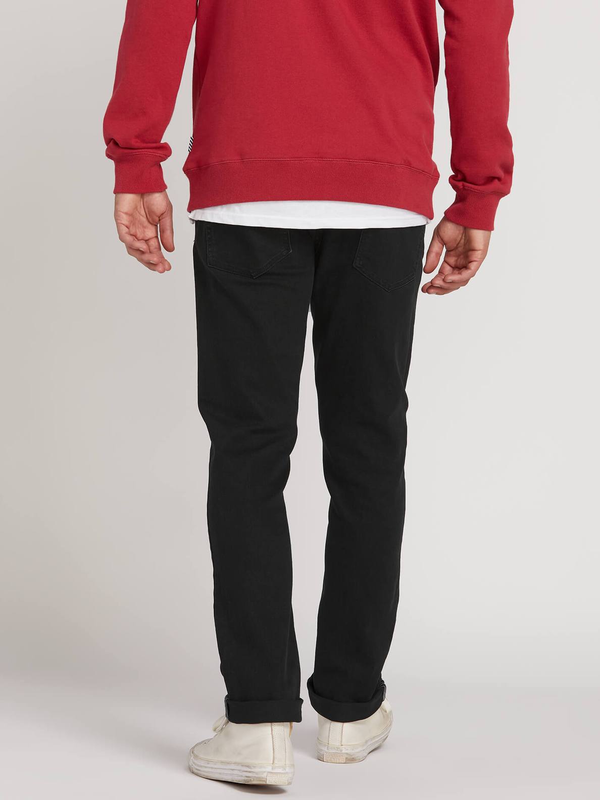 Volcom Vorta Slim Fit Jeans Blackout