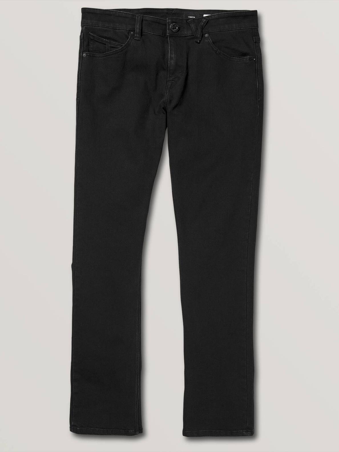 Volcom Vorta Slim Fit Jeans Blackout