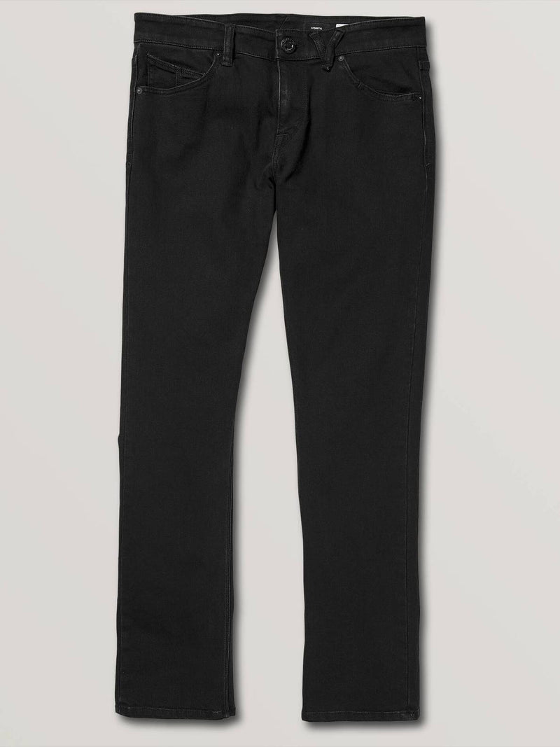 Volcom Vorta Slim Fit Jeans Blackout