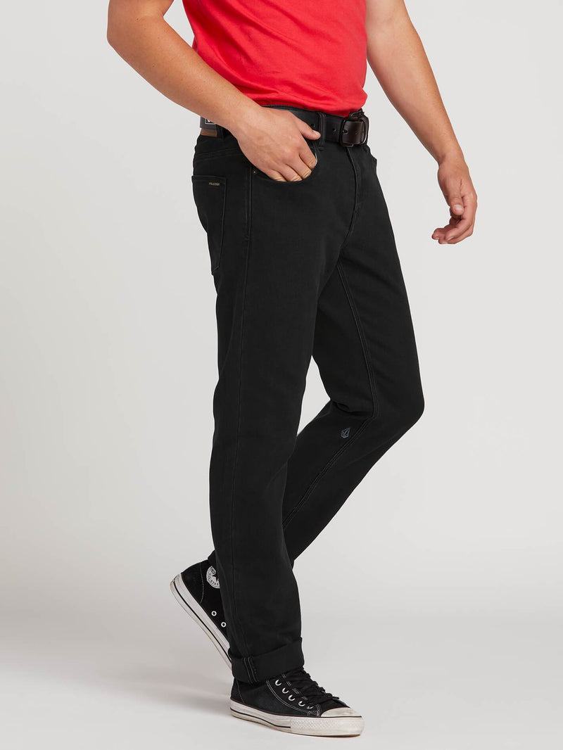Volcom Solver Modern Fit Jeans Blackout