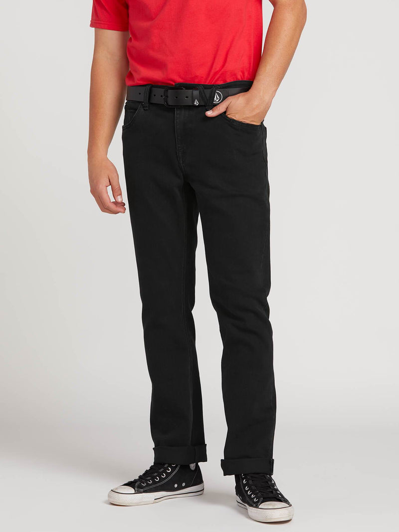 Volcom Solver Modern Fit Jeans Blackout