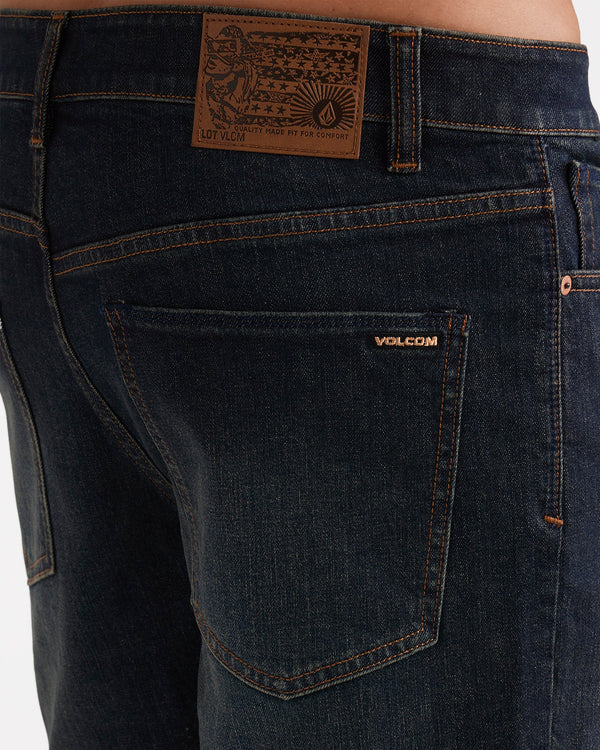Volcom Solver Denim 19" Shorts - New Vintage Blue