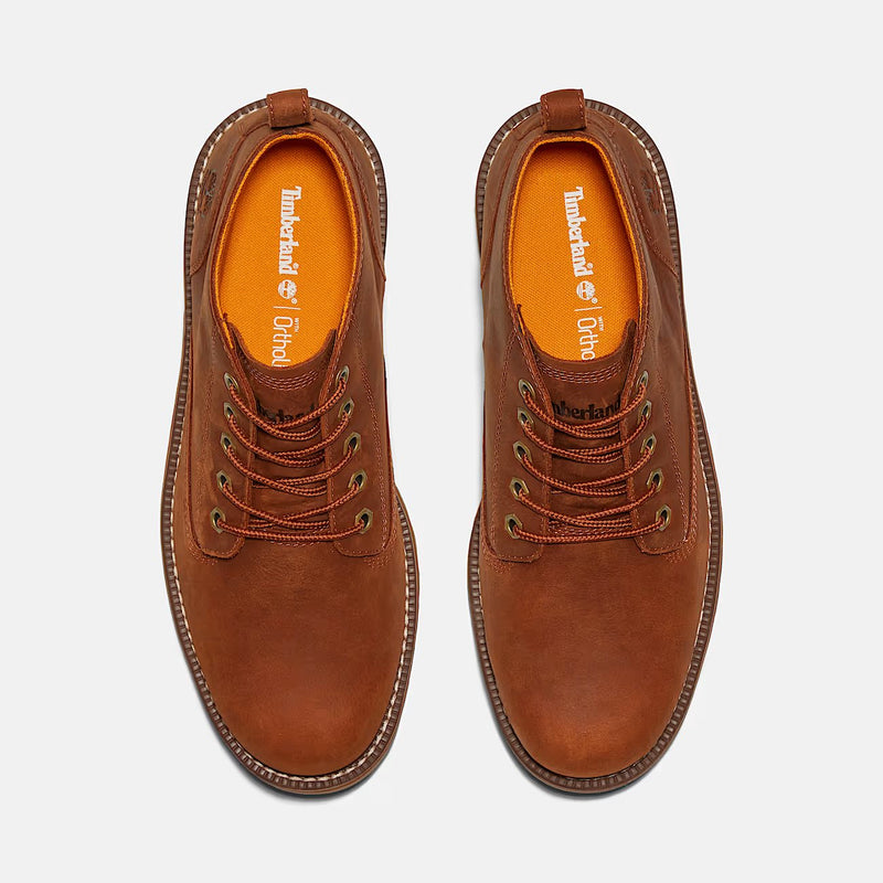 Timberland Mens Redwood Falls Waterproof Chukka - Medium Brown Full Grain