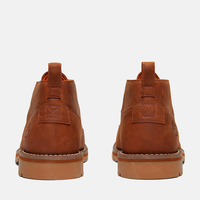 Timberland Mens Redwood Falls Waterproof Chukka - Medium Brown Full Grain