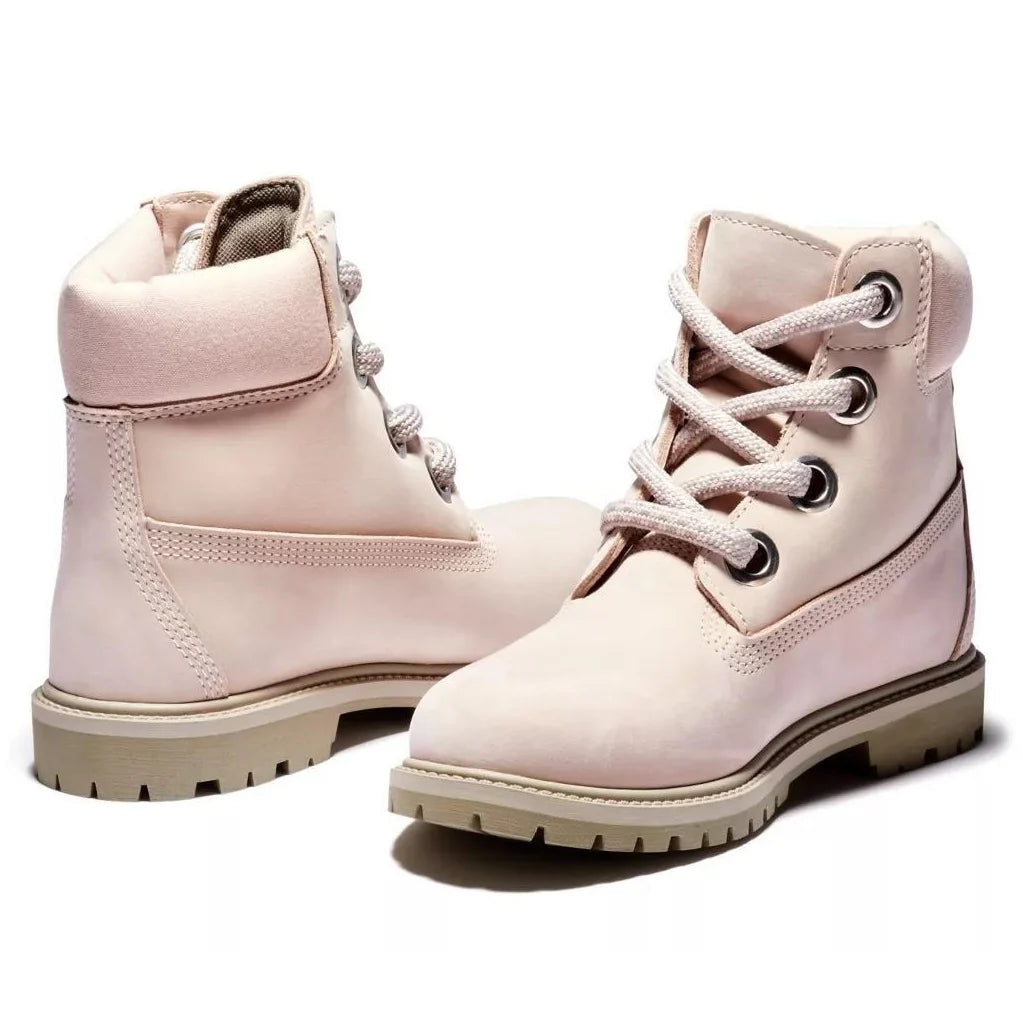 Timberland Womens 6 Inch Premium Waterproof Convenience Boot - Light Pink