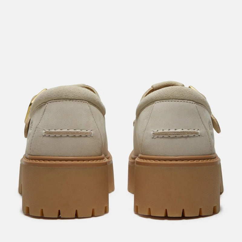 Timberland Stone Street Platform Buckle - Light Beige Suede