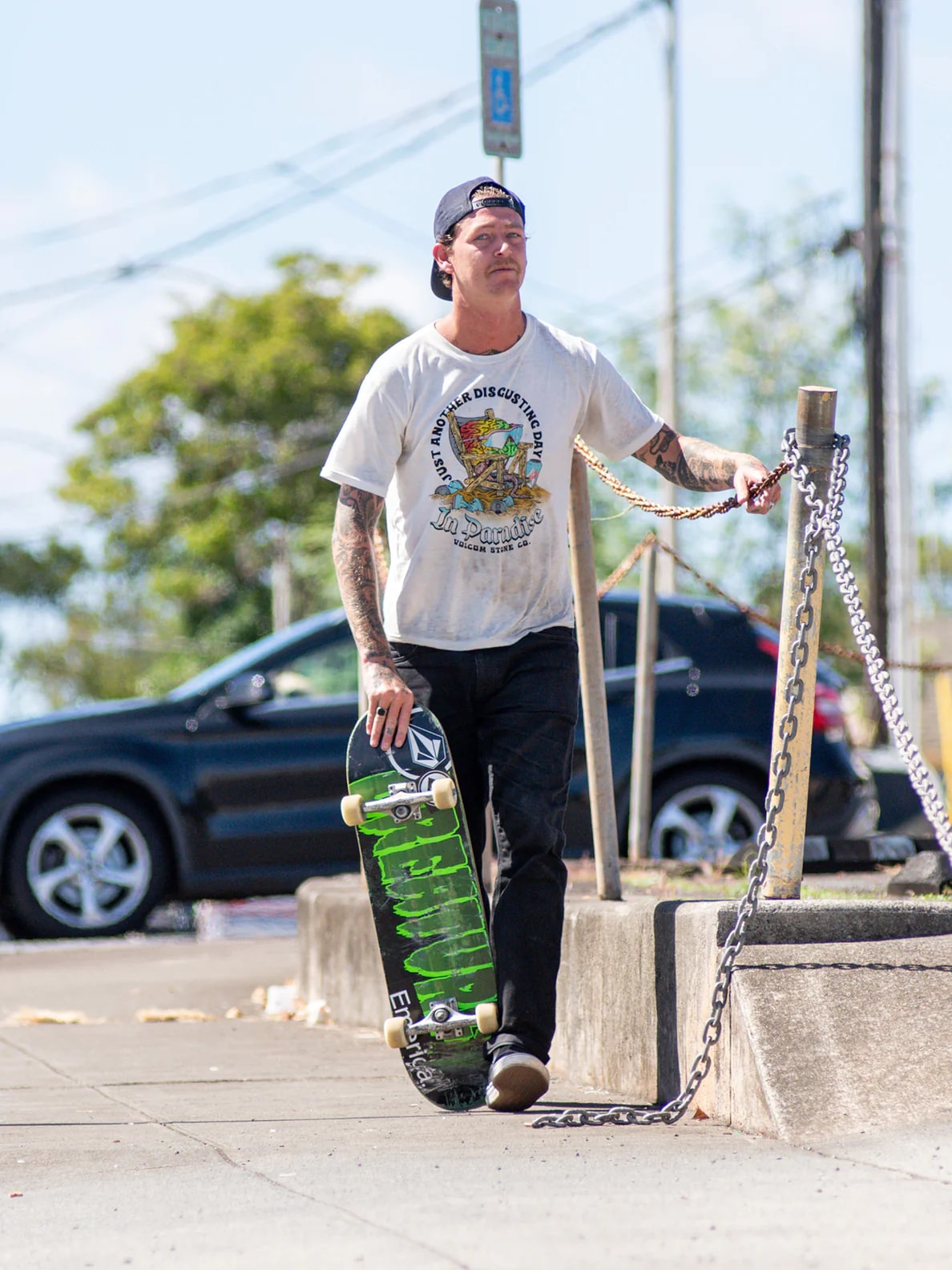 Volcom Skate Vitals Collin P Tee