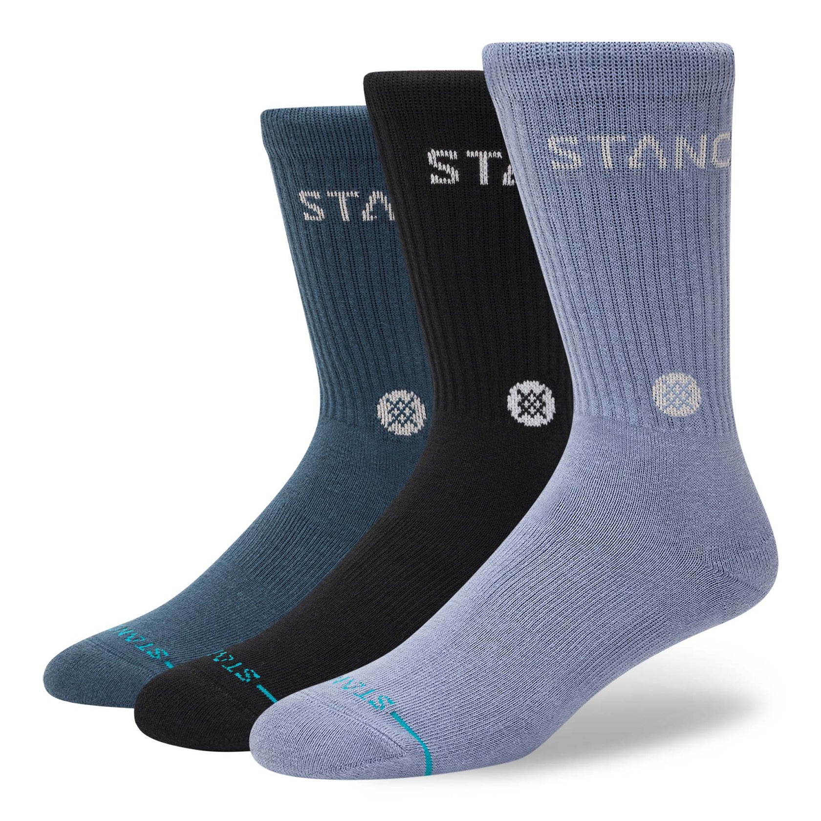 Stance Origin 3 Pack Crew Socks