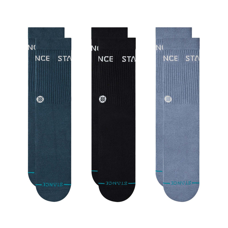 Stance Origin 3 Pack Crew Socks