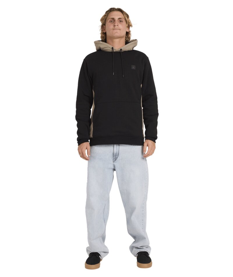 Volcom Single Stone Lined Pullover Hoodie - Brindle