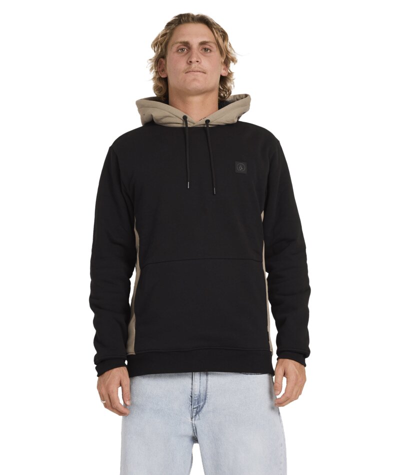 Volcom Single Stone Lined Pullover Hoodie - Brindle