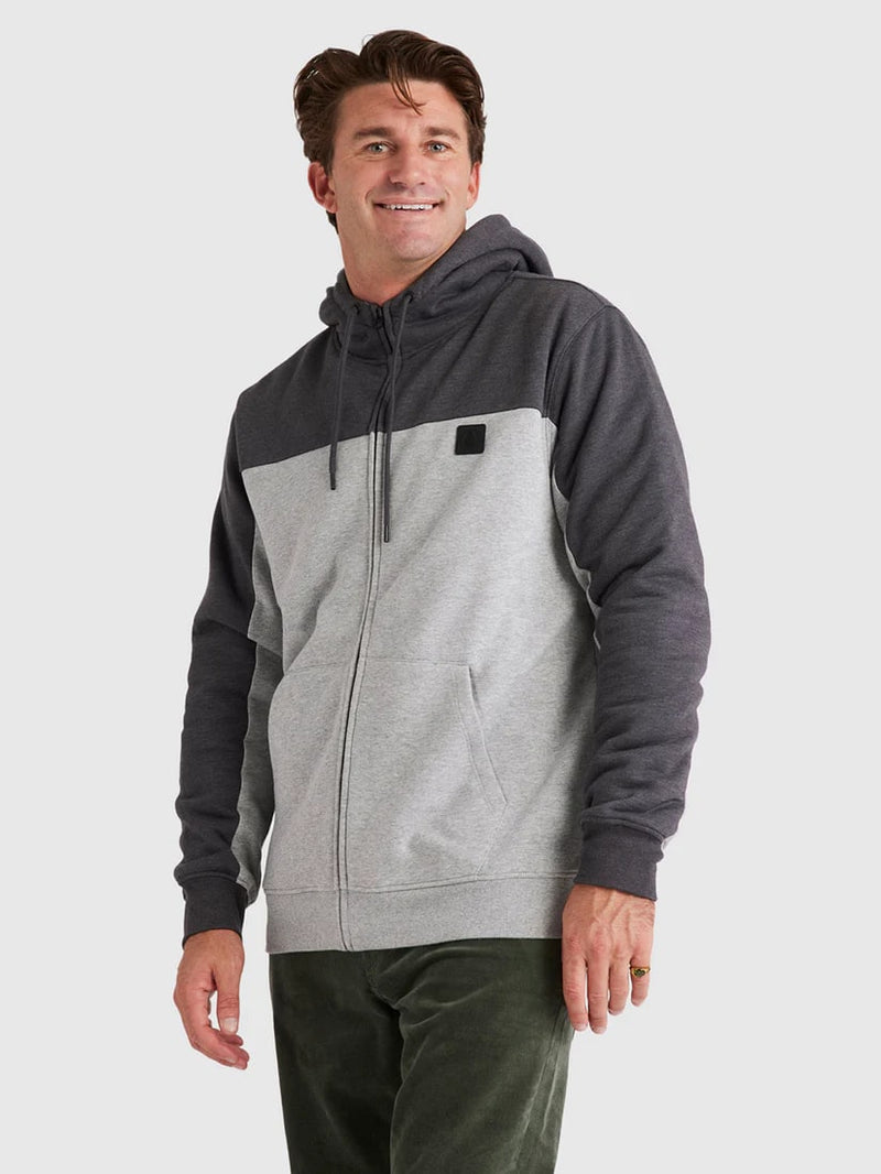 Volcom Division Lined Zip Hood Fleece