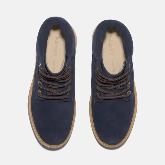 Timberland Women's Stone Street 6-Inch Waterproof Boot - Dark Blue Suede