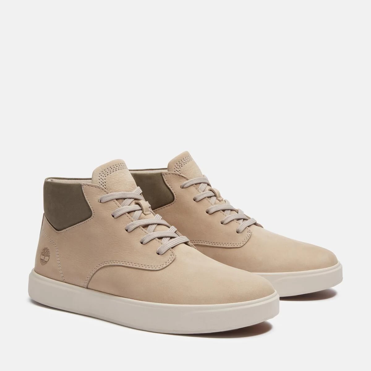 Timberland Mens Emerson Street Mid - Light Taupe Nubuck