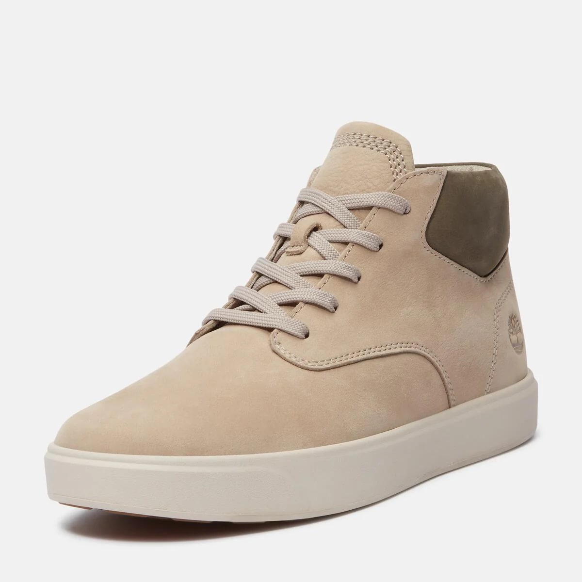 Timberland Mens Emerson Street Mid - Light Taupe Nubuck