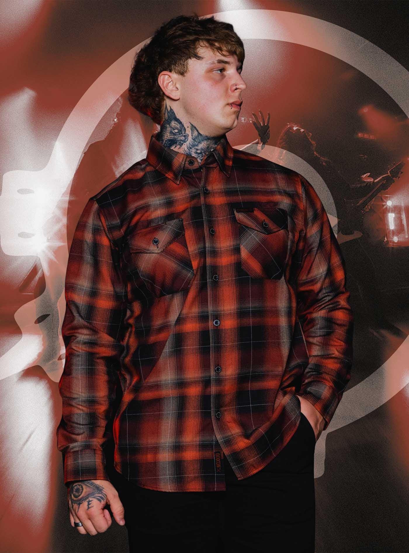 Dixxon The Arch Enemy - Blood Dynasty Flannel