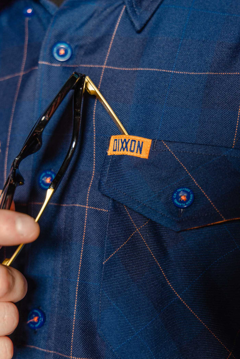 Dixxon Neverending Navy Flannel