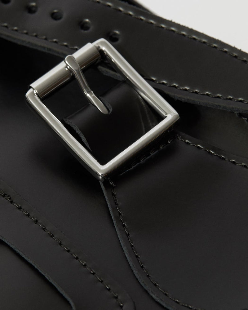 Dr Martens 11" Leather Satchel Black Kiev