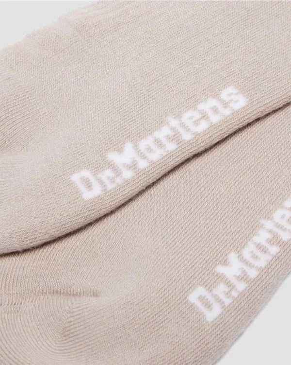 Dr. Martens Double Doc Socks Organic Cotton Blend - Vintage Taupe
