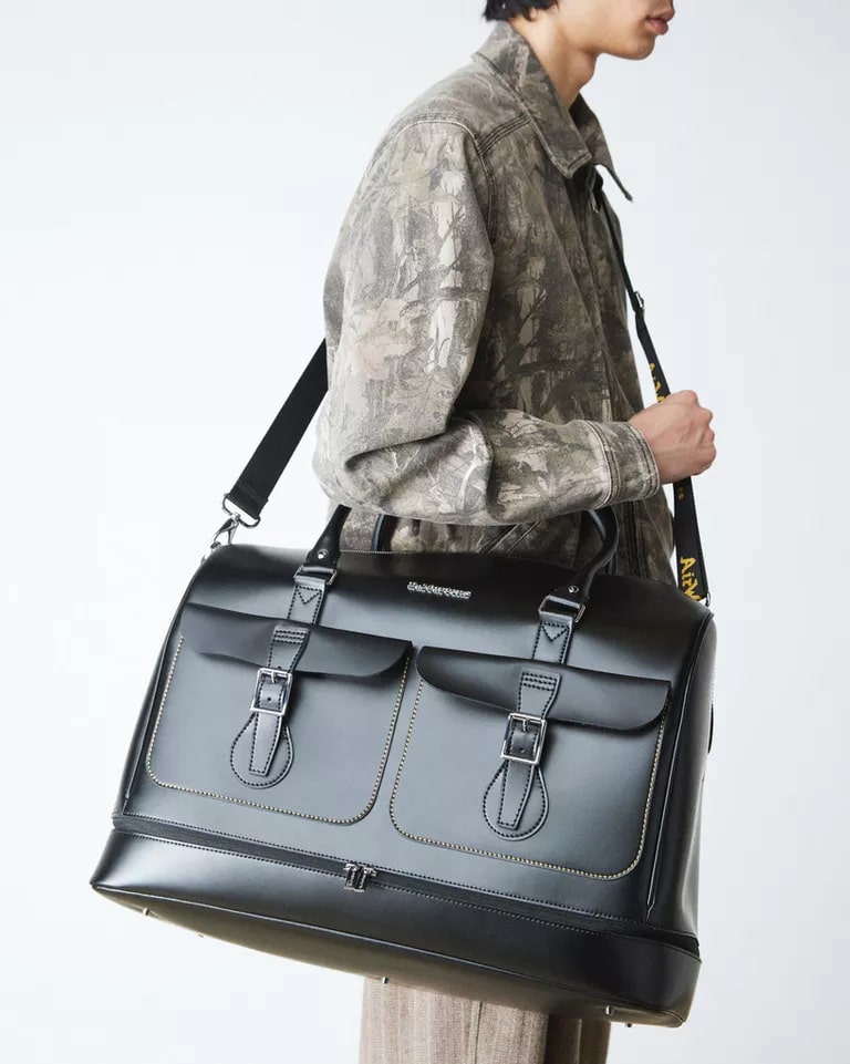 Dr. Martens City Living Weekender Bag - Black Kiev & Black Smooth