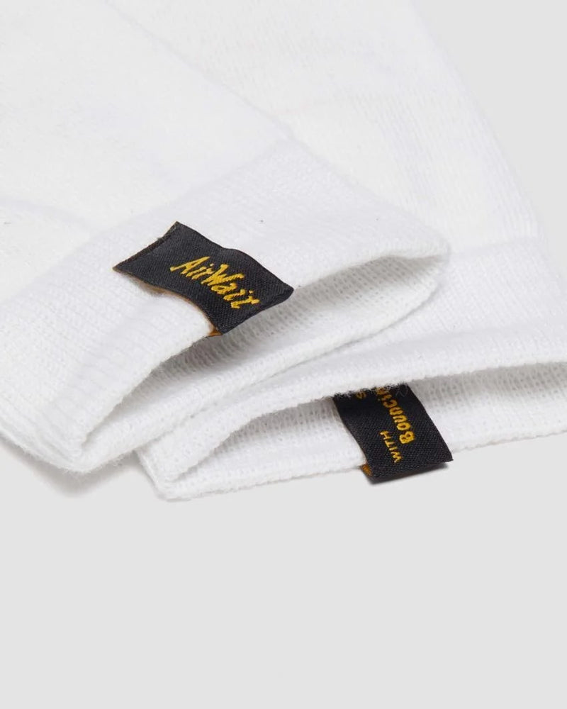 Dr. Martens Not Ordinary Logo Sock Organic Cotton Blend - White