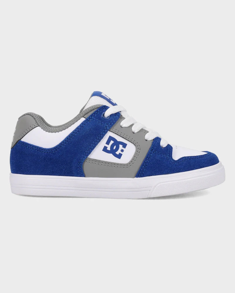 DC Boys Pure - White/Blue/Grey