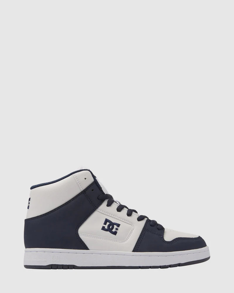 DC Manteca 4 Hi - White/Navy