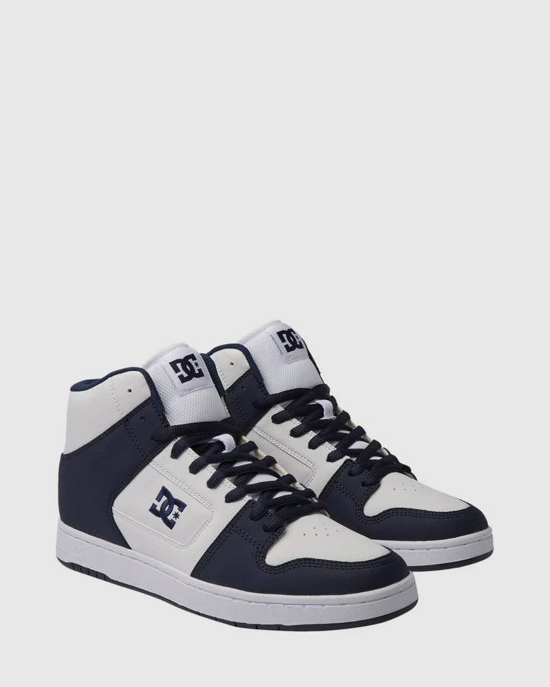 DC Manteca 4 Hi - White/Navy