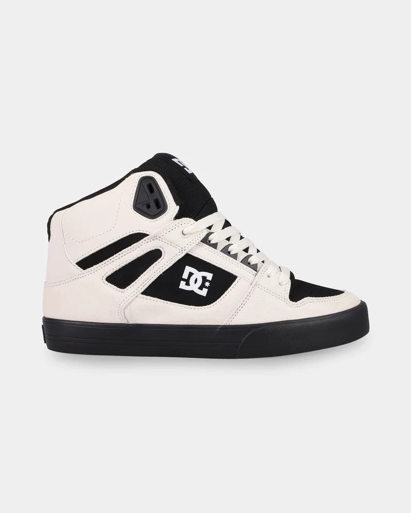 DC Pure High-Top - Off White/White/Black