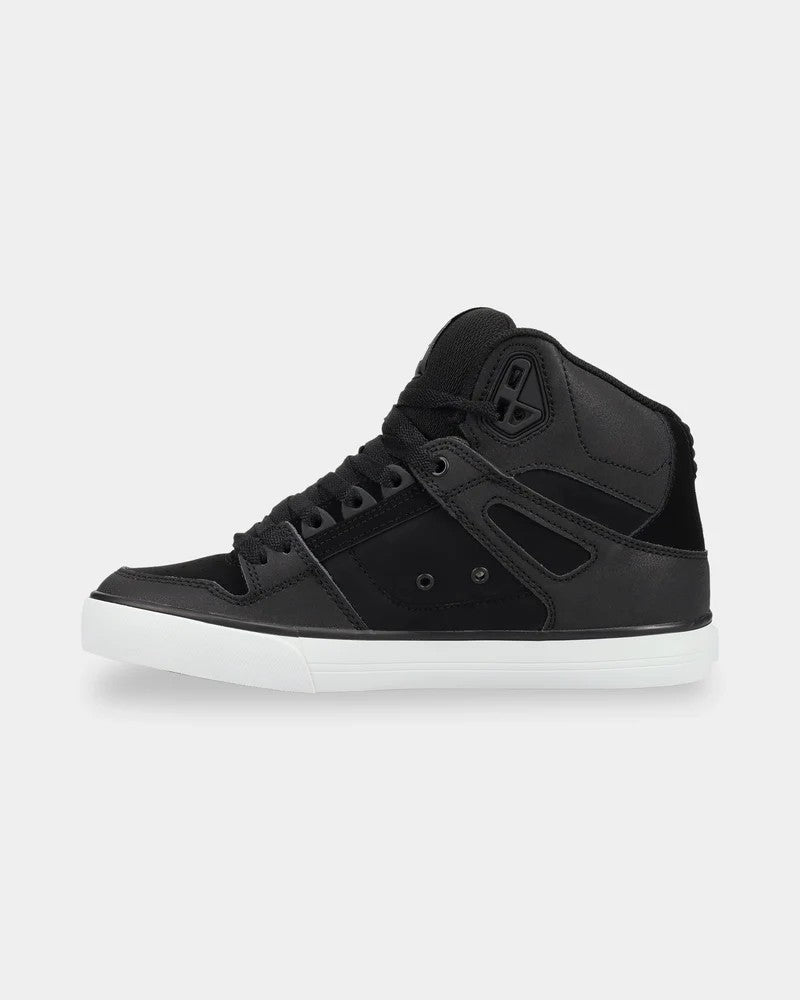 DC Pure High-Top WC - Black/Black/White