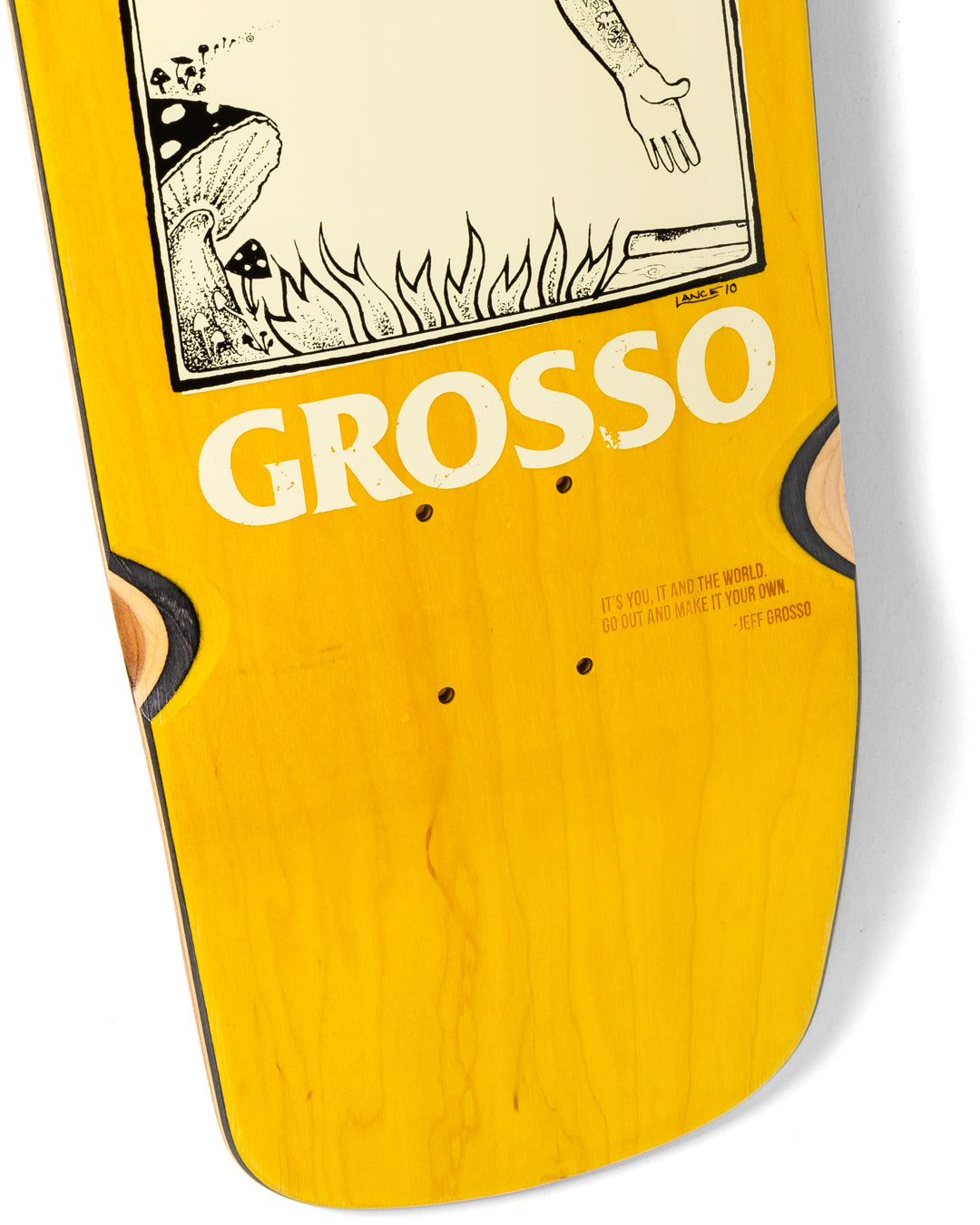 Antihero SSD Grosso Hand Plant Fade 9.25" Deck